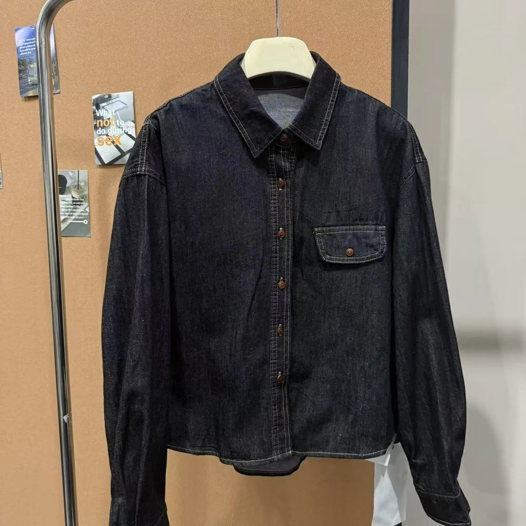 【 雨•美 推荐 】A209休闲百搭吊带两件套牛仔外套