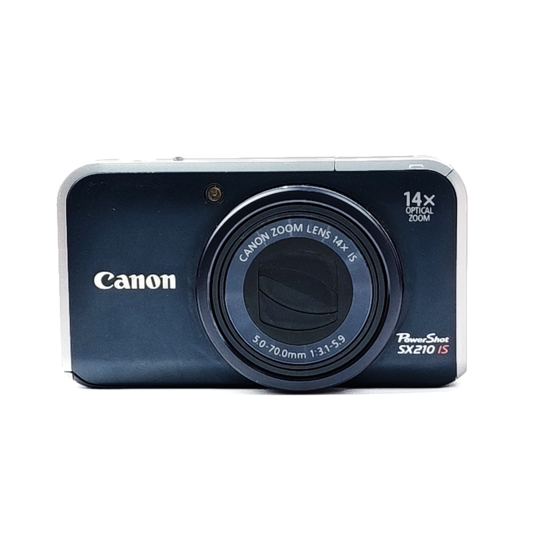 95新 Canon/佳能 sx210拍人拍景冷白胶片感1400w像素54倍远景