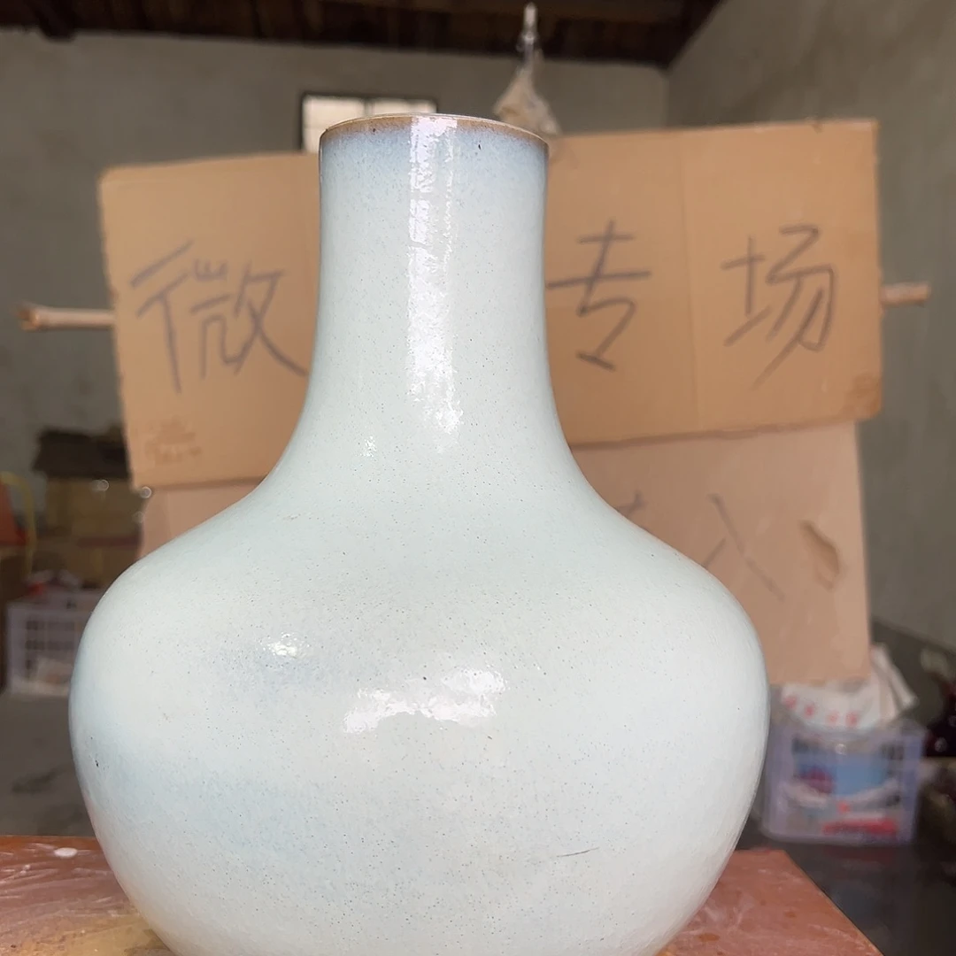 摆件郑家钧窑摆件微