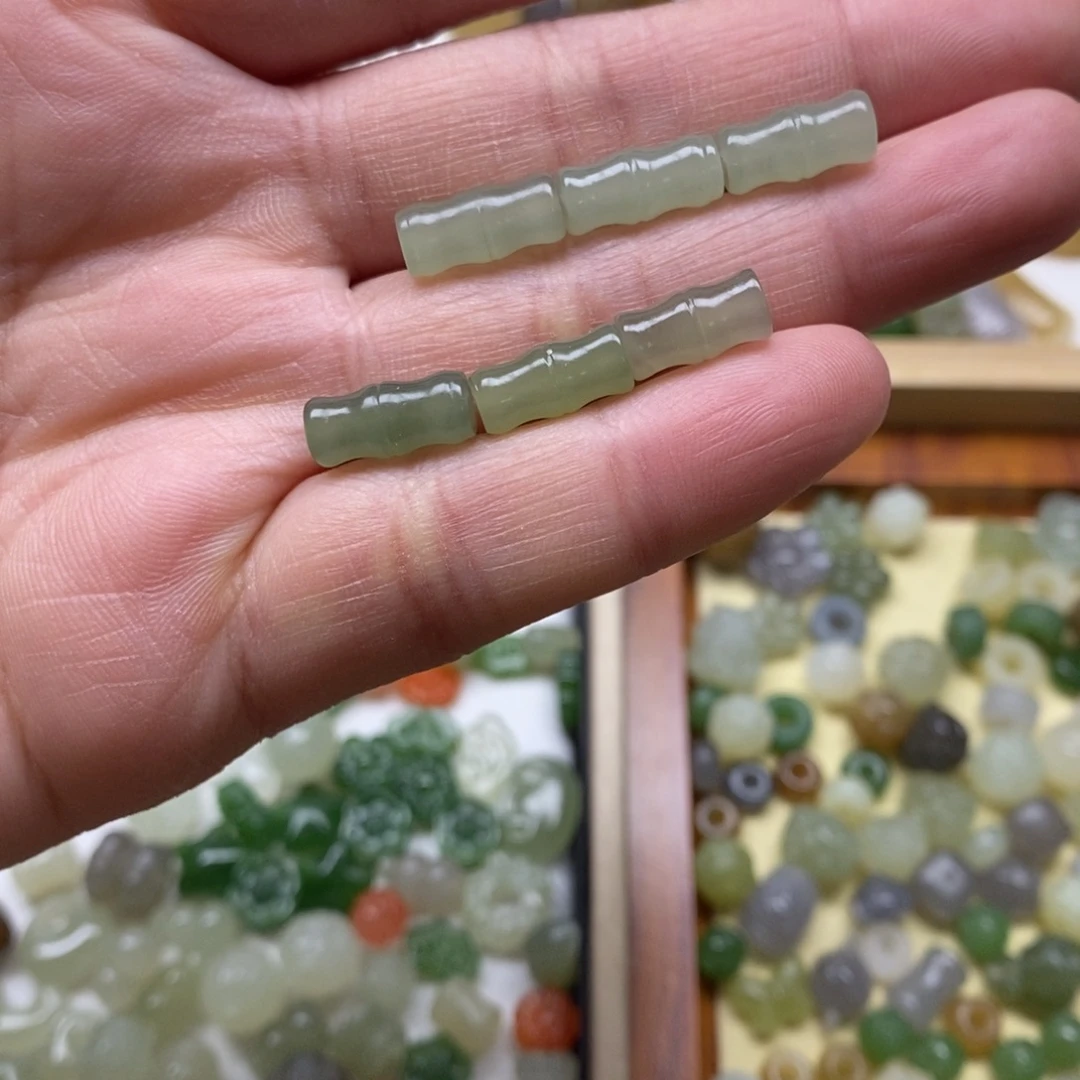 和田玉未镶嵌颈饰拍一发一