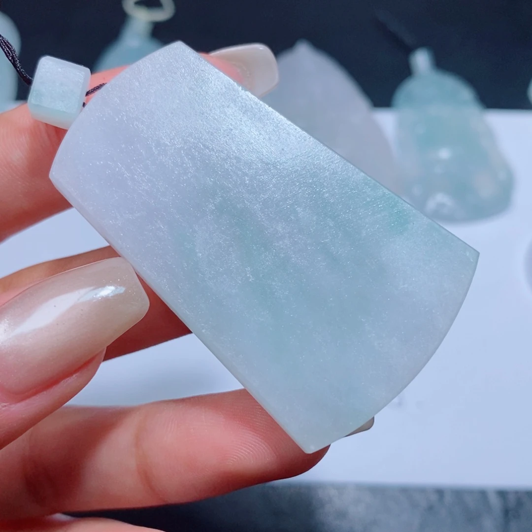 定制翡翠未镶嵌定制毛货翡翠挂件