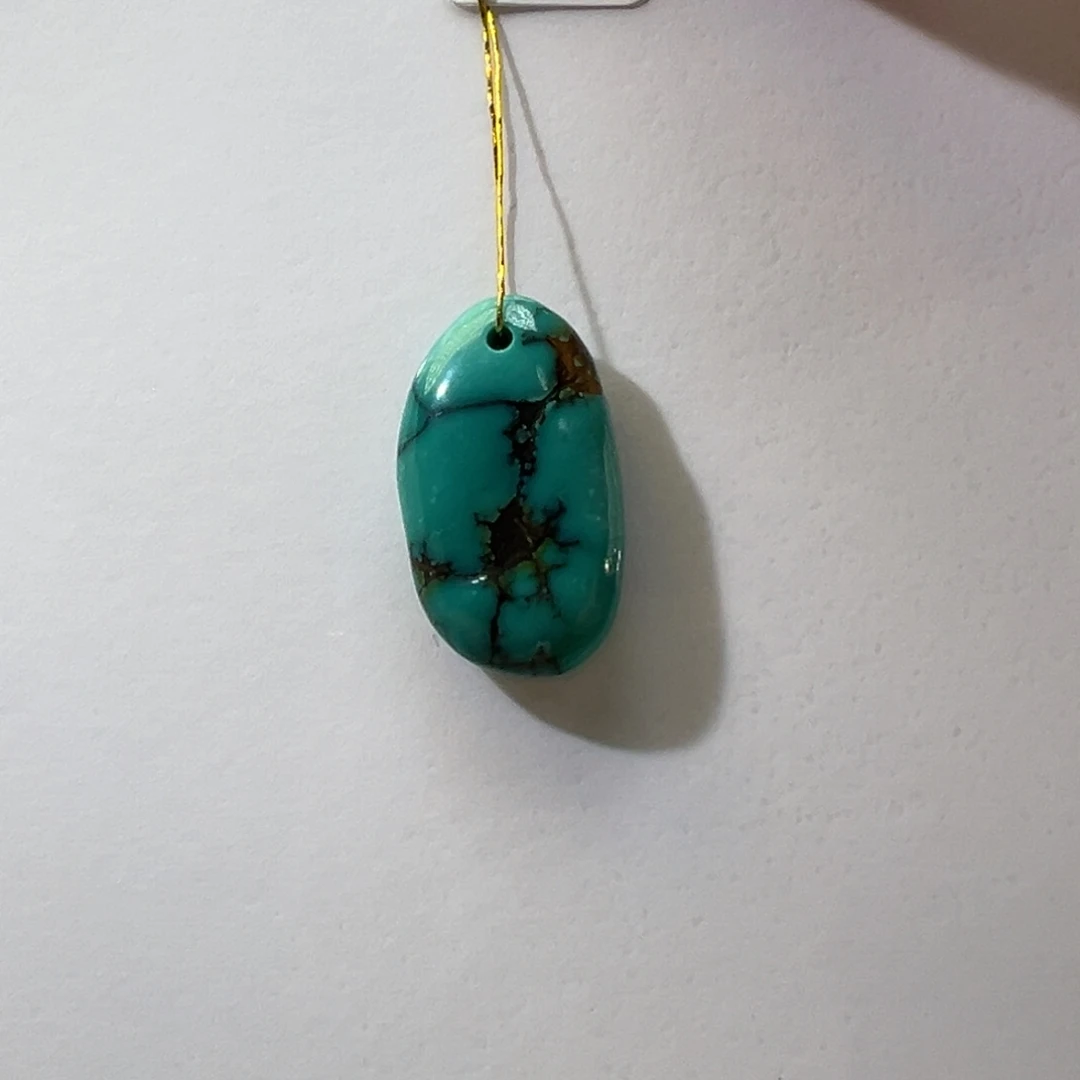 绿松石未镶嵌挂件