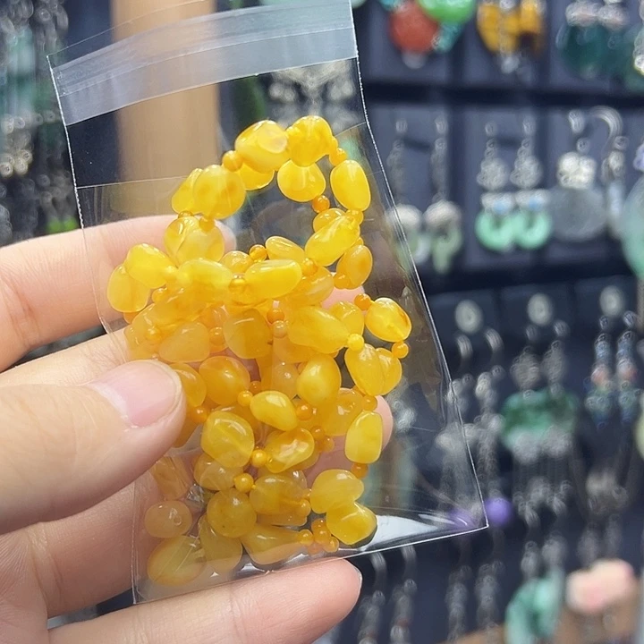 旋***夏琥珀未镶嵌颈饰555555556