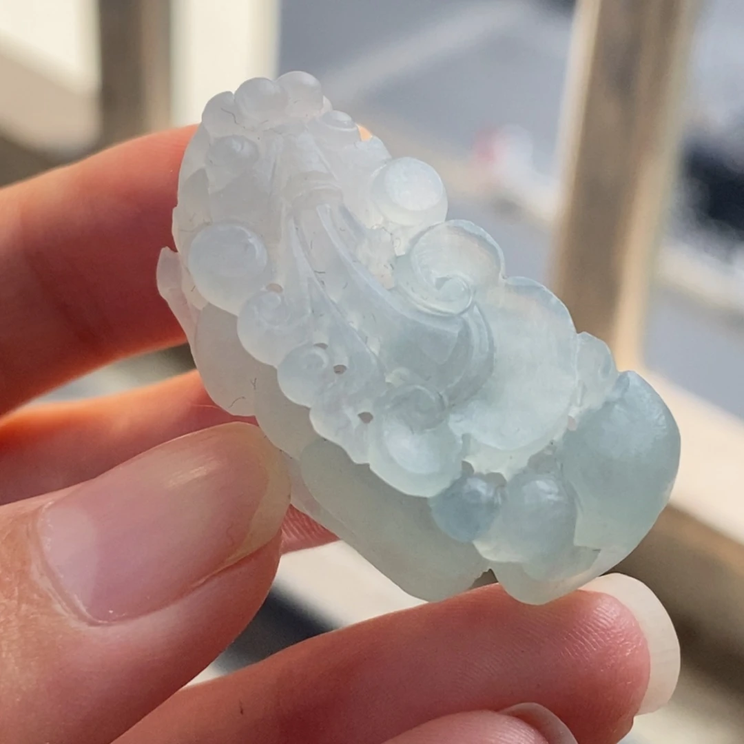 未镶嵌定制翡翠毛货无鉴赏期