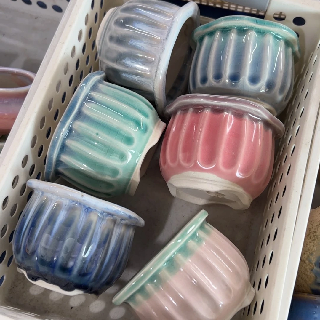 陶瓷多肉小花盆@@1654