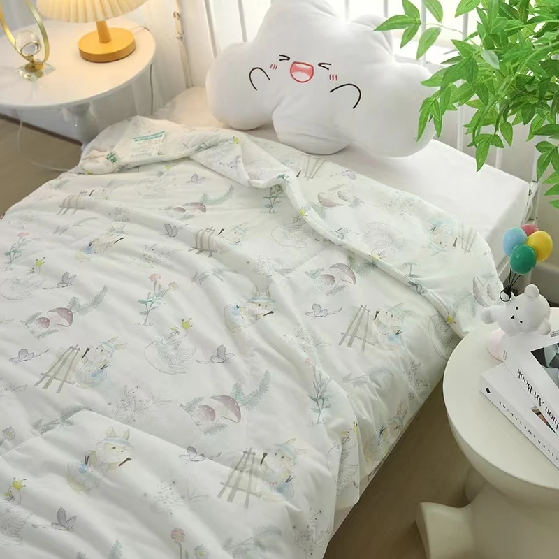 小凉皮夏被 带凉感的夏被自降温度