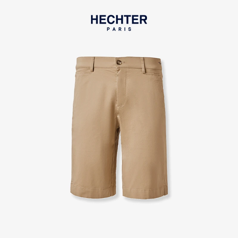 HECHTER【高能感】卡其色休闲短裤沙滩裤夏季男士TP21705