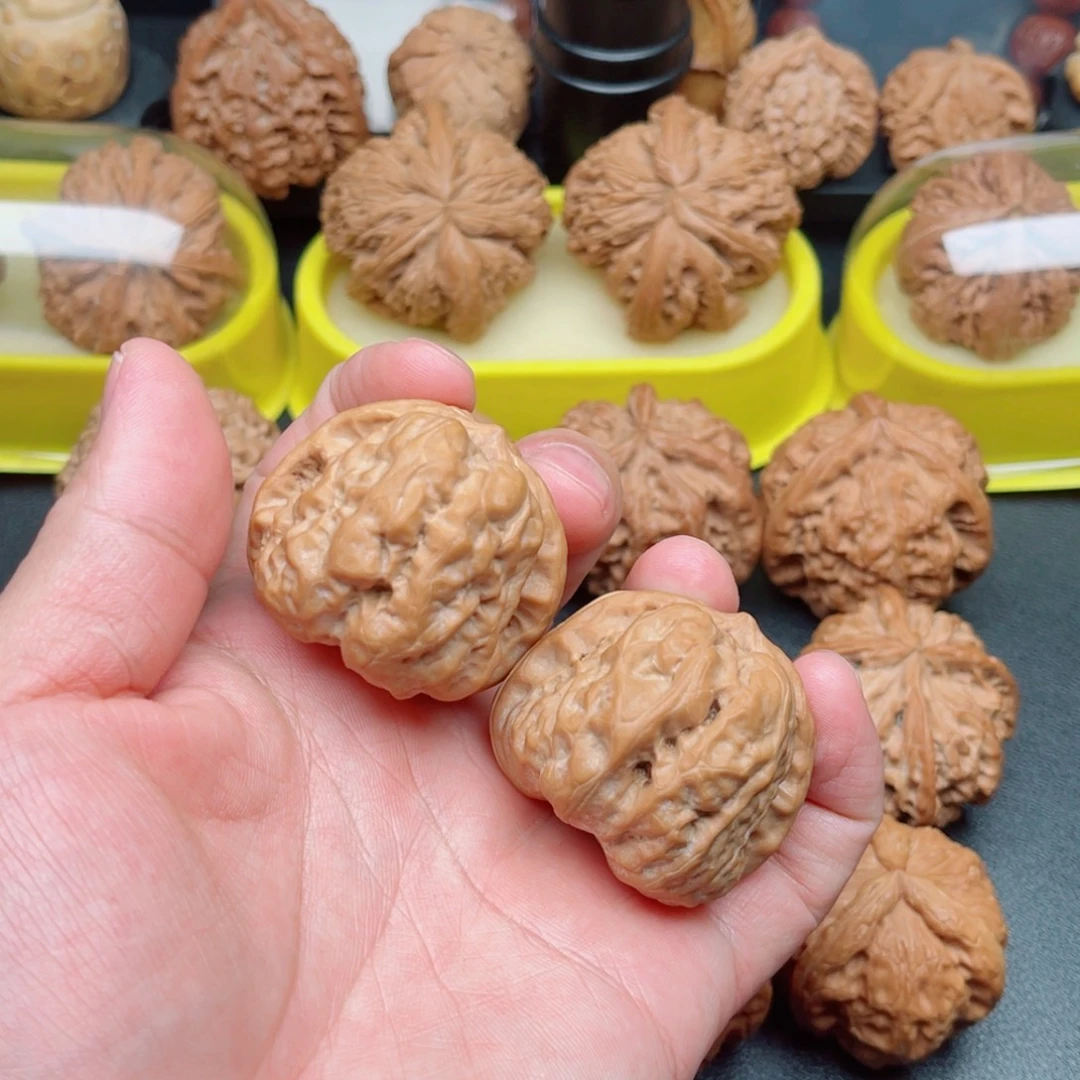 吊坠文玩核桃蛤蟆头40×41×34