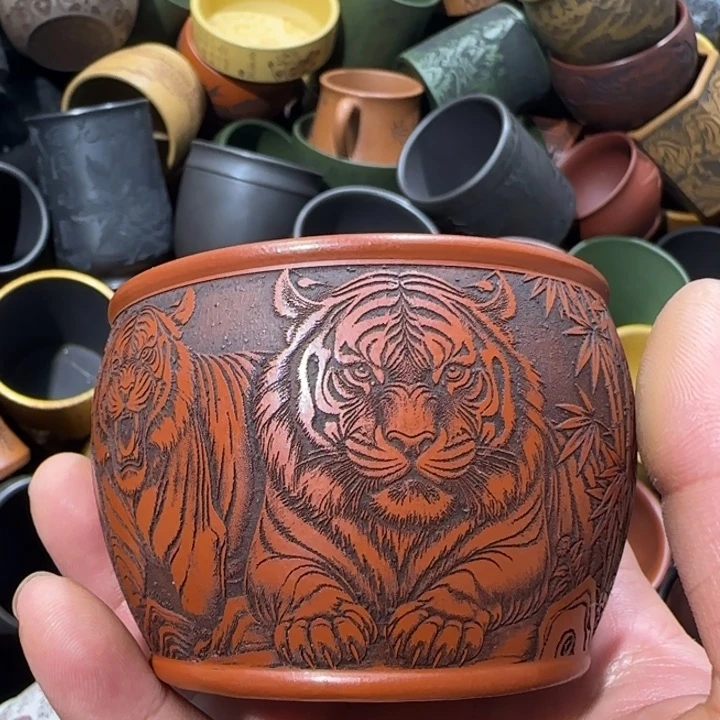 茶杯紫砂全手工制作工艺