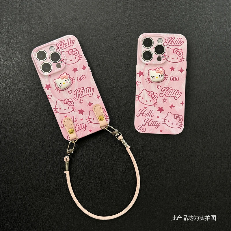 羽纱粉四KT头像菲林软壳适用iPhone苹果16手机壳华为oppo小米vivo