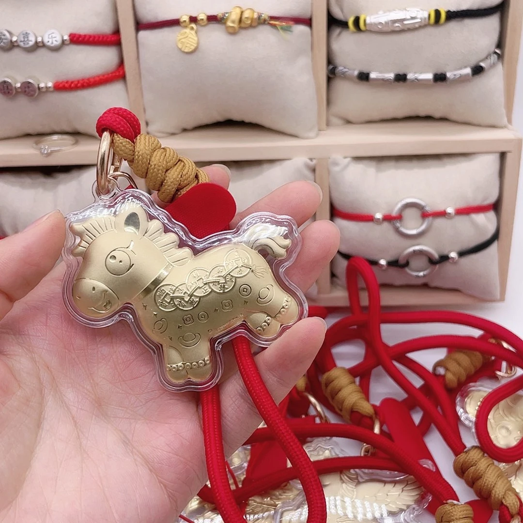 珐琅足银马上有钱经典