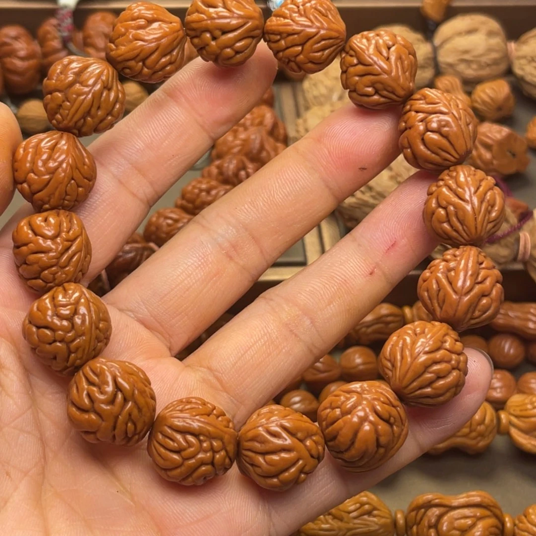 桃核手串龙纹桃核21