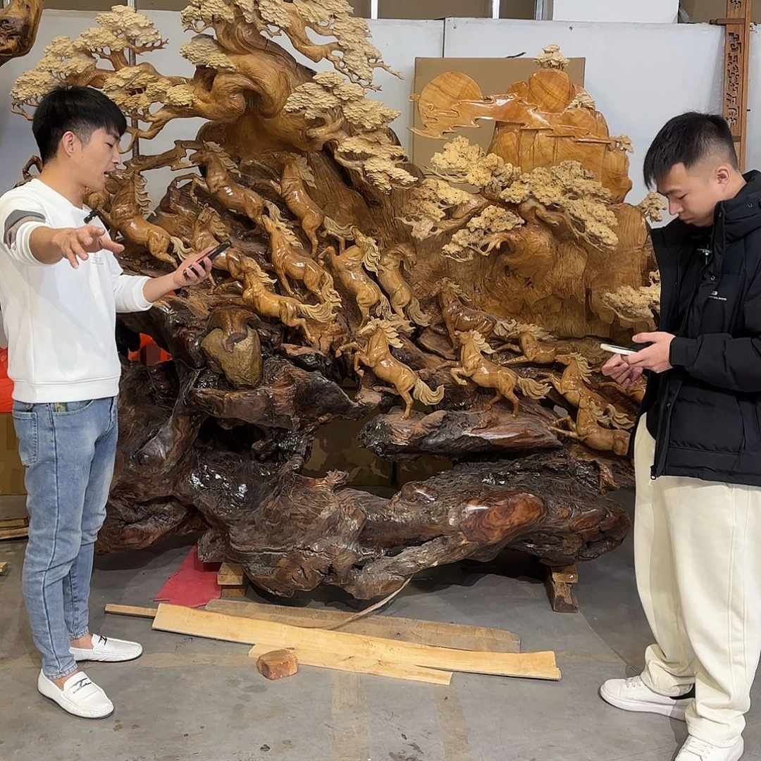 木工艺品摆件包邮