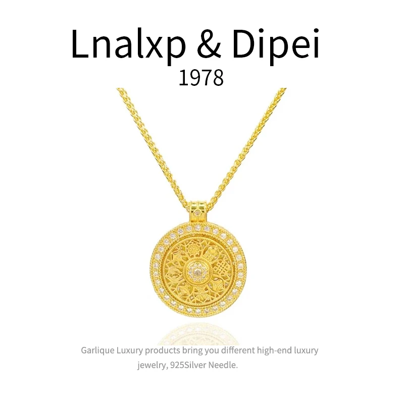 铜合金项链 101-法★【时间轮盘】春Dipei限定 旋转项链