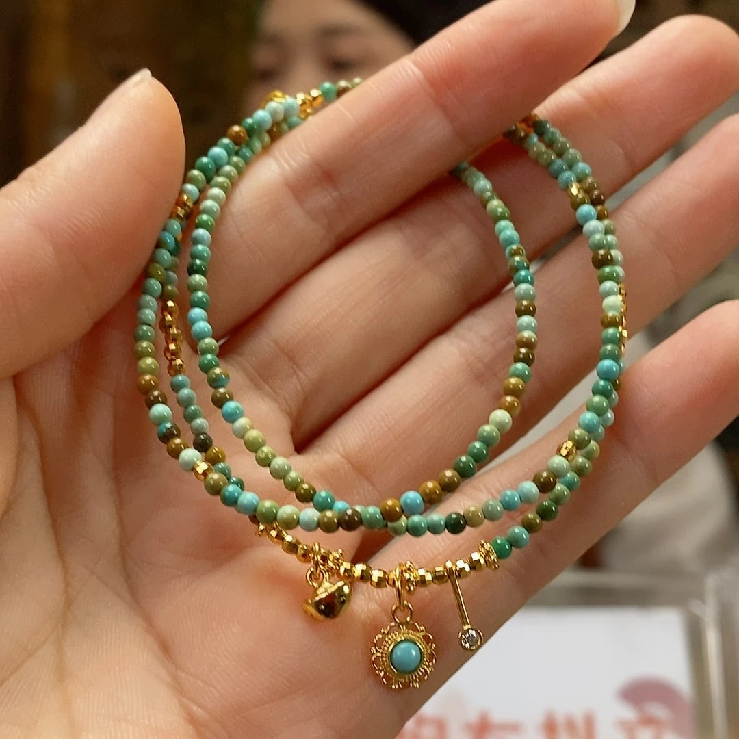 未镶嵌绿松石珠宝奇石