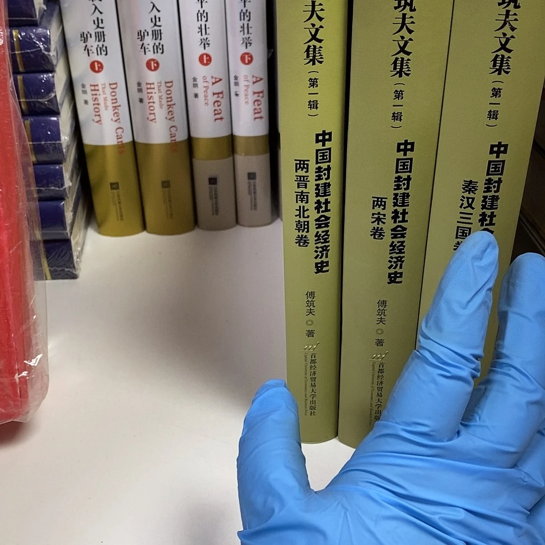 道***谐傅筑夫文集 全五册