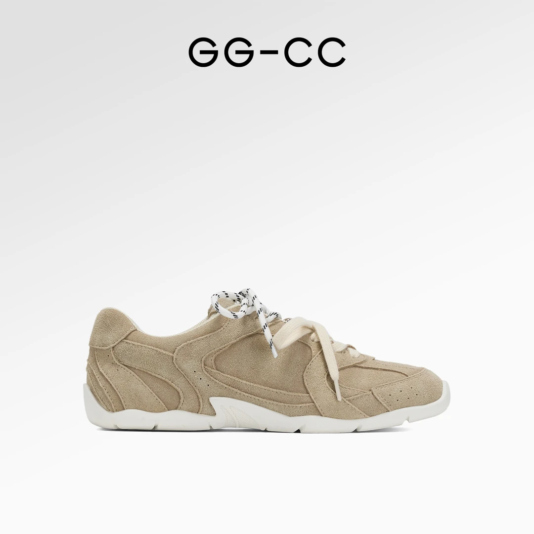 GG-CC【邢菲同款】2025春季新款复古潮流德训鞋百搭平底休闲鞋5258