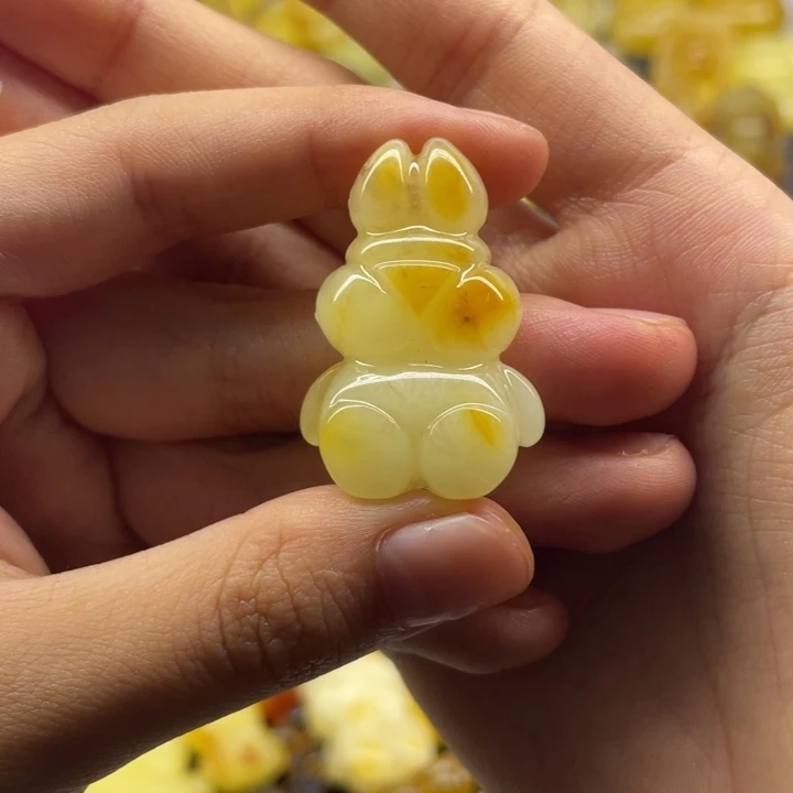 琥珀未镶嵌裸石天然琥珀蜜蜡