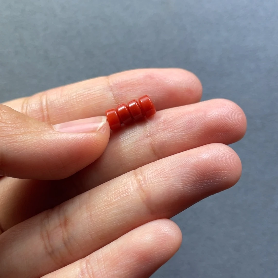 南红玛瑙配饰未镶嵌5mm