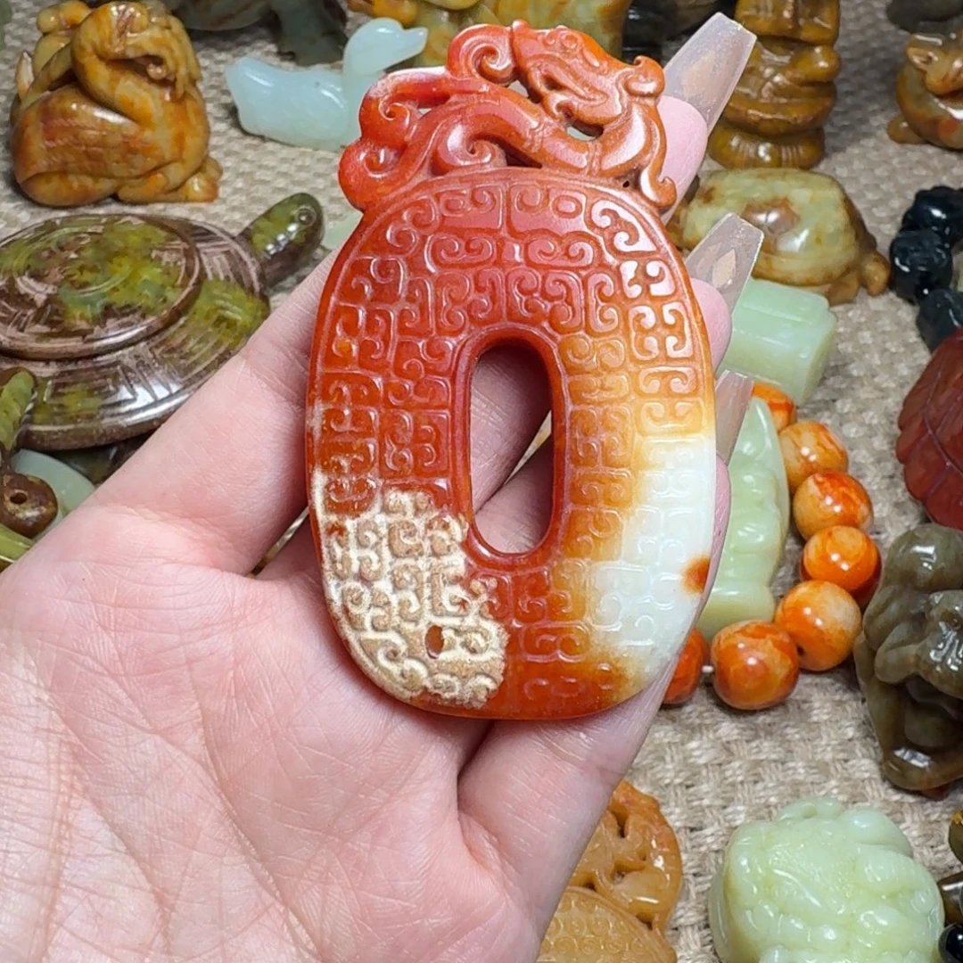 白玉菩提吊坠挂件