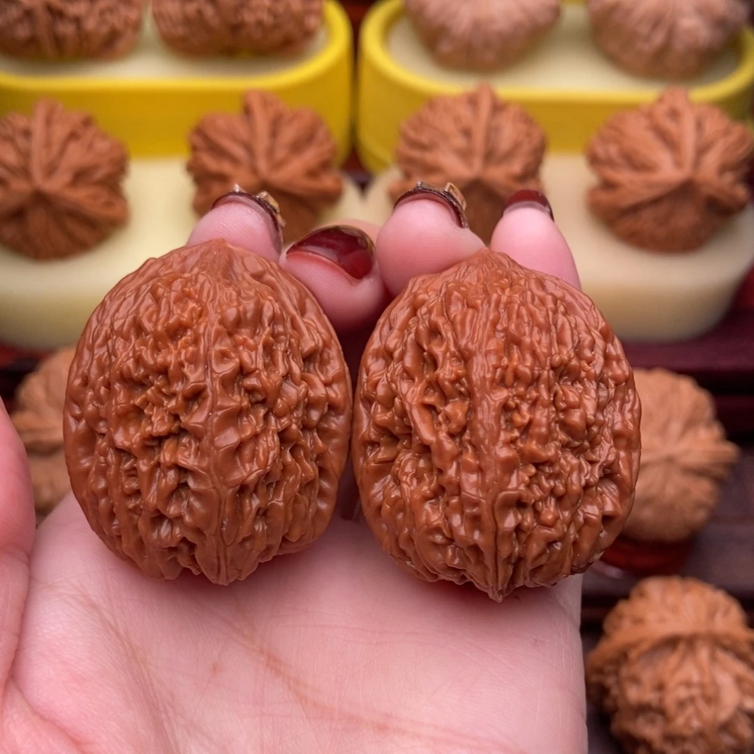 把件文玩核桃野生大蒜头34