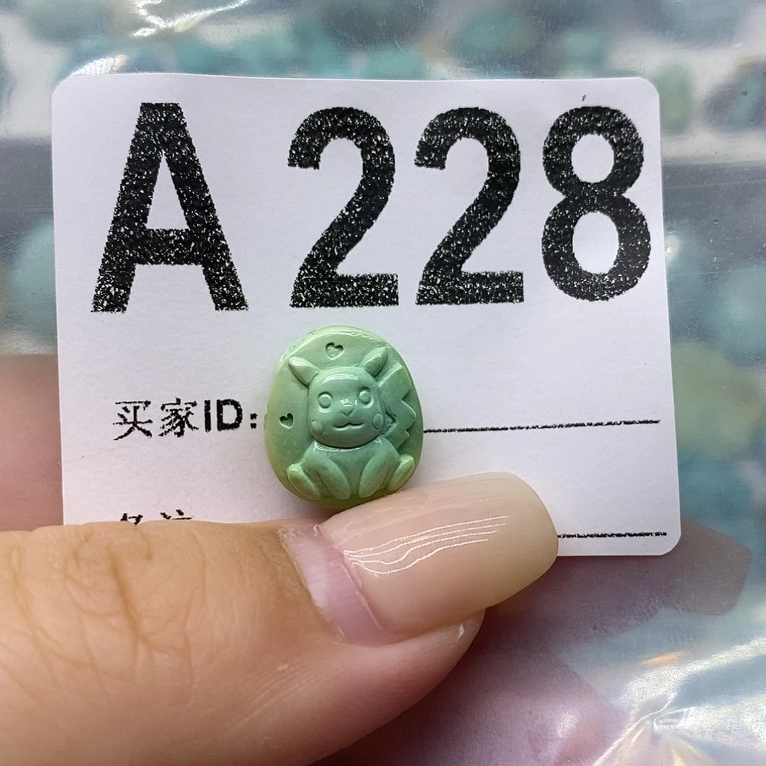 未镶嵌绿松石绿松石配饰定制