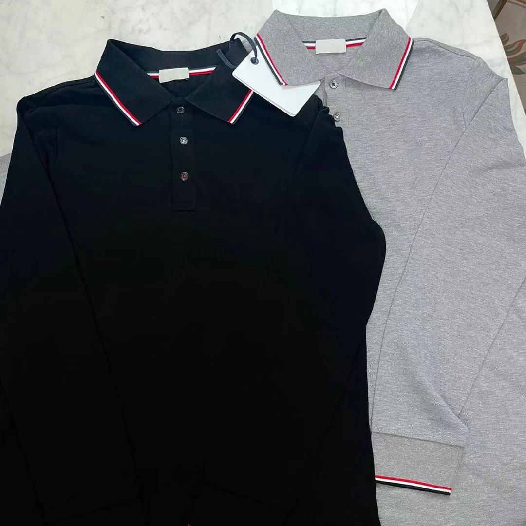 M34 M35 男士经典时尚长袖POLO