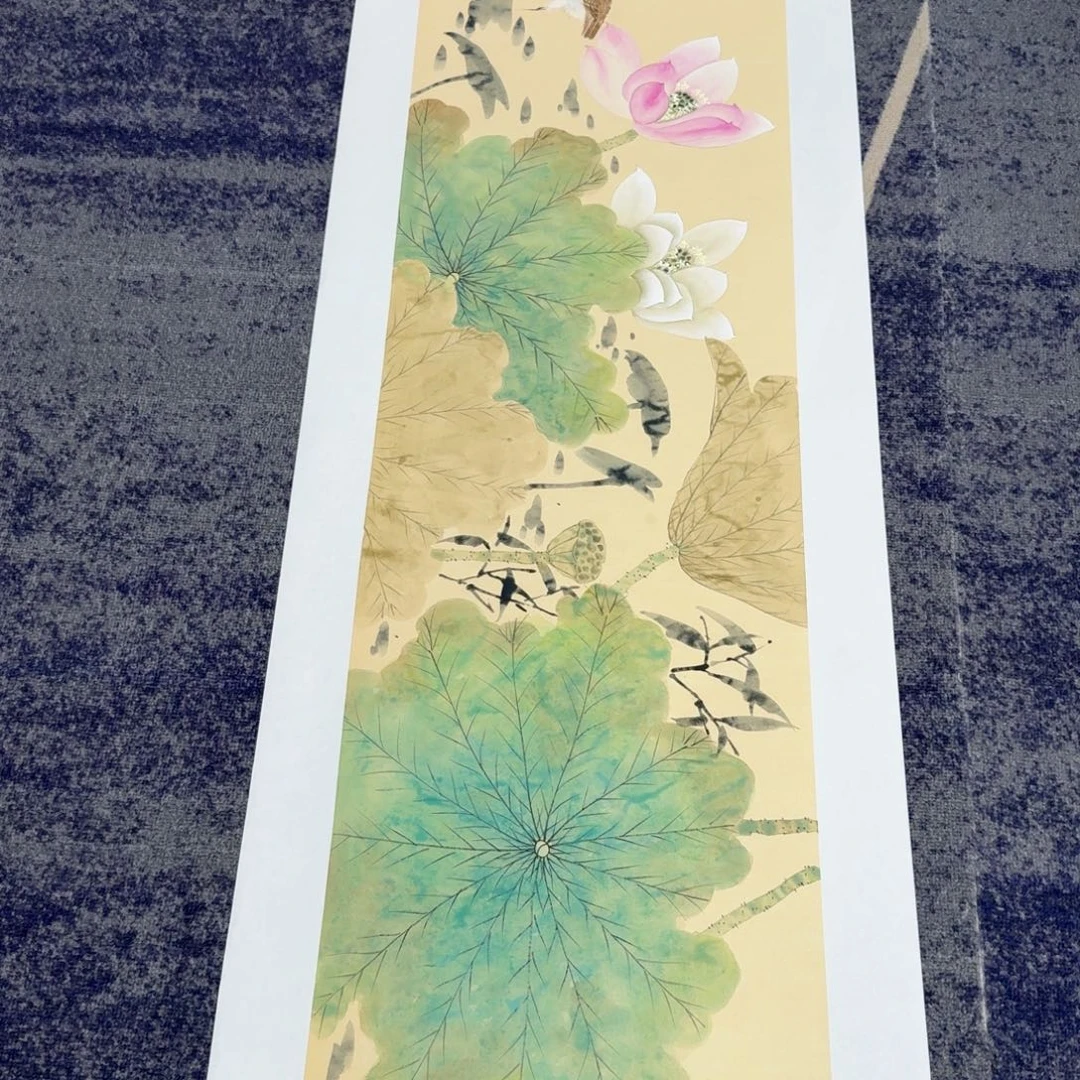 国画国画作品山水花鸟