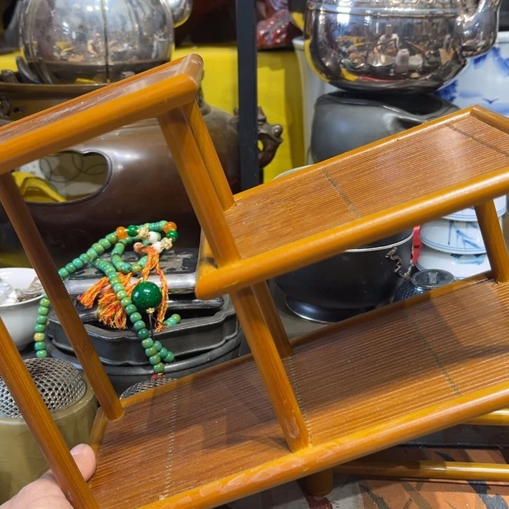 蜜安罐瓷香炉锡茶则