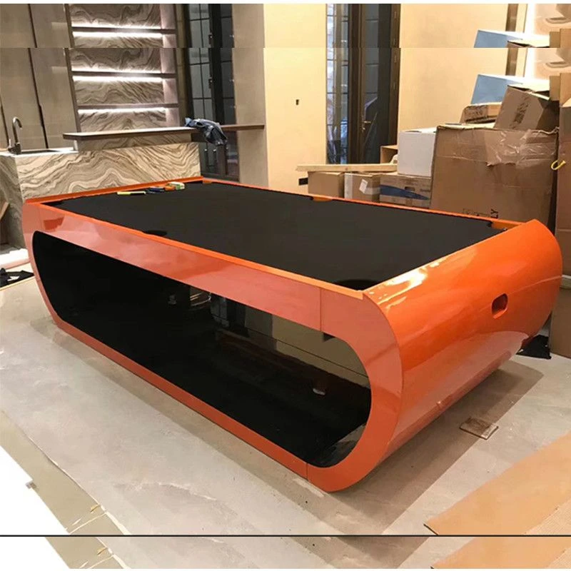 美式台球桌标准型别墅定制高端私人花式九球商用三合一美式黑八桌