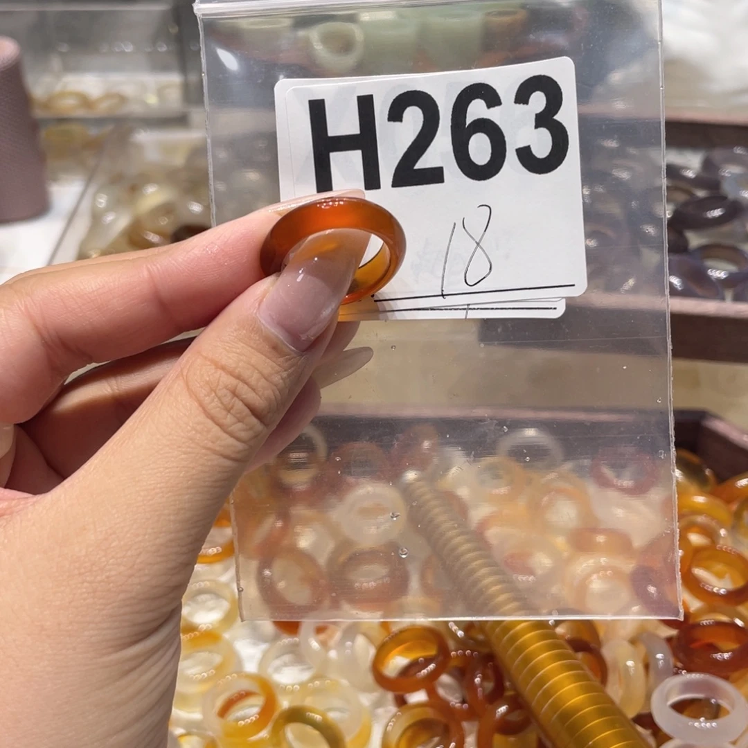 玛瑙/玉髓未镶嵌戒指263