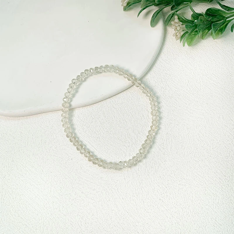 天然长石散珠手串手链时尚饰品百搭女款