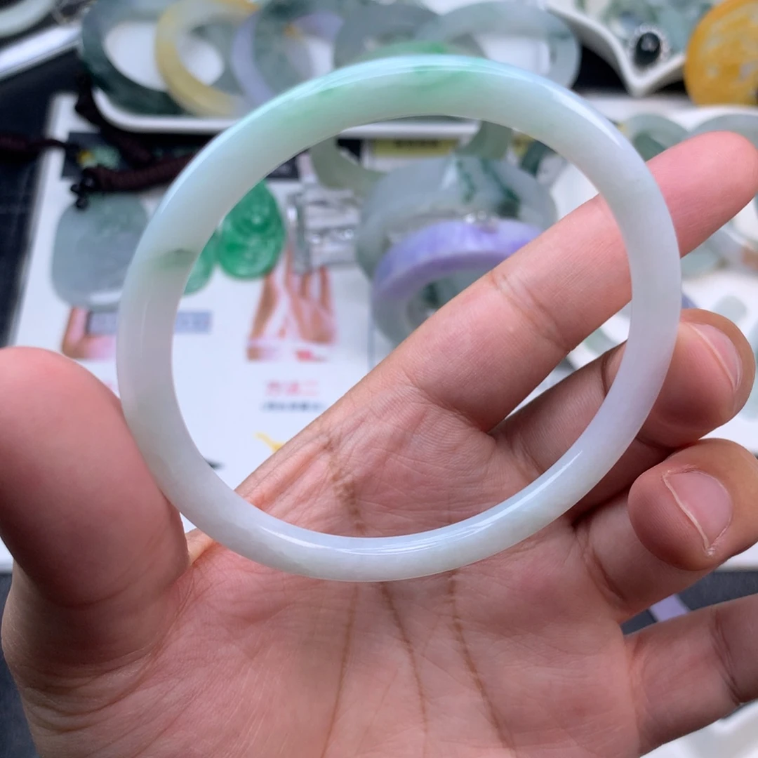 【闪购商品】未镶嵌定制翡翠59、60圈