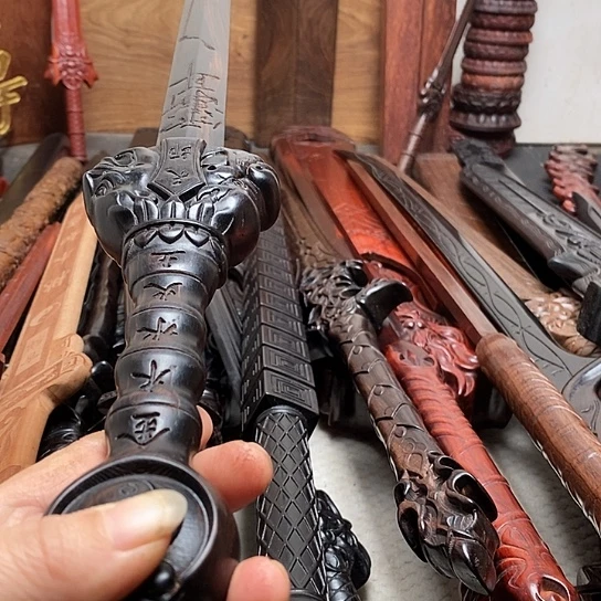 紫光檀木木80长天师