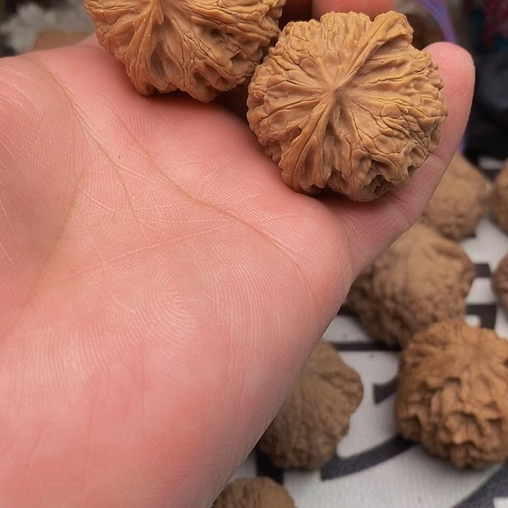 桃核把件B**o苹果园狮子头