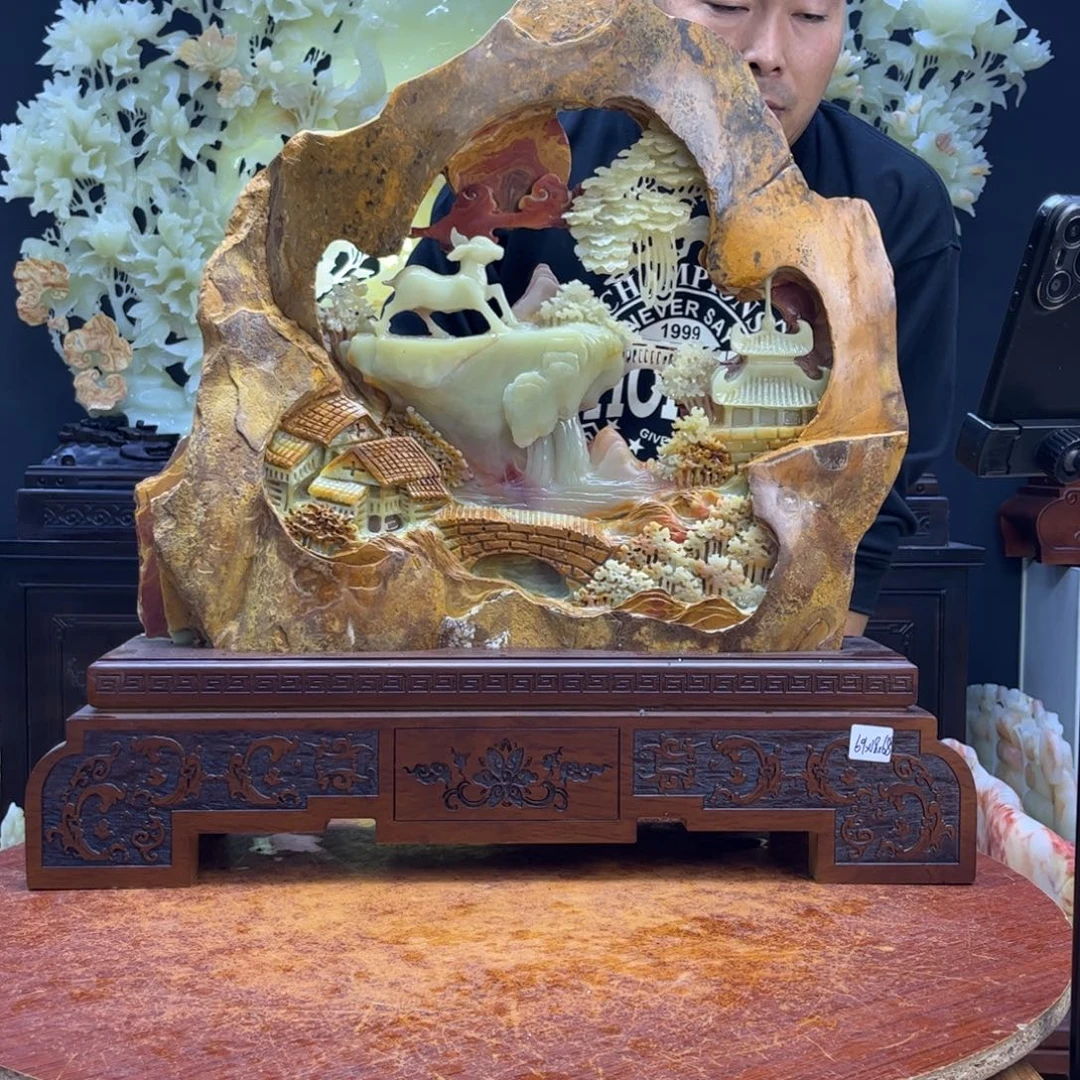 云***鑫石材玉石吊坠项链