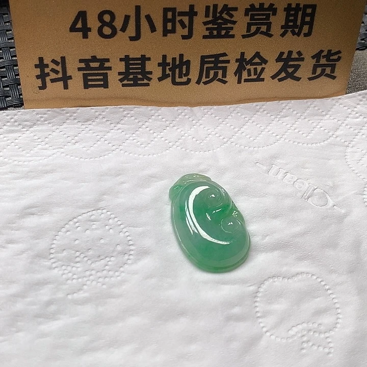 颈饰未镶嵌翡翠如意
