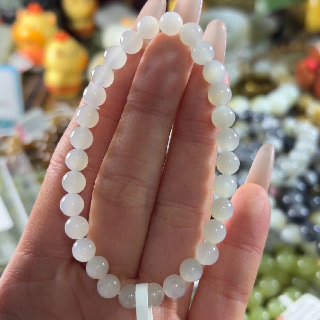 和田玉未镶嵌手串40