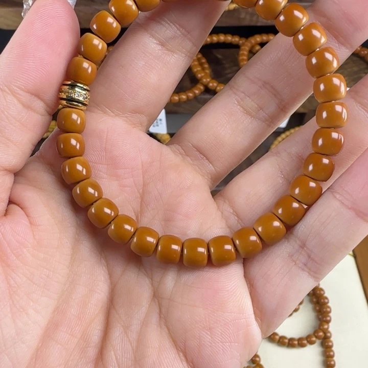 *****手串橄榄核7.1mm 老挝核核尖全品