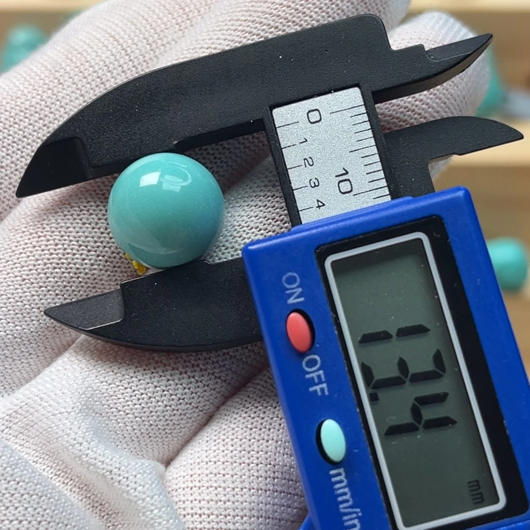 绿松石未镶嵌圆珠