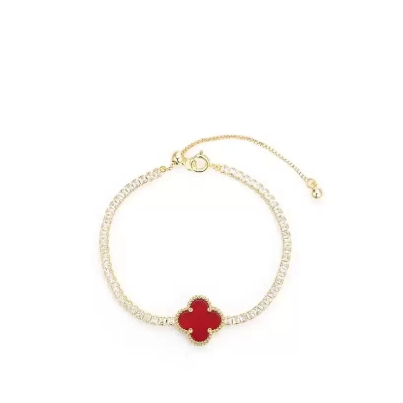 铜合金手链 抽拉可调节版本手链手工镶嵌锆石手链SL020004