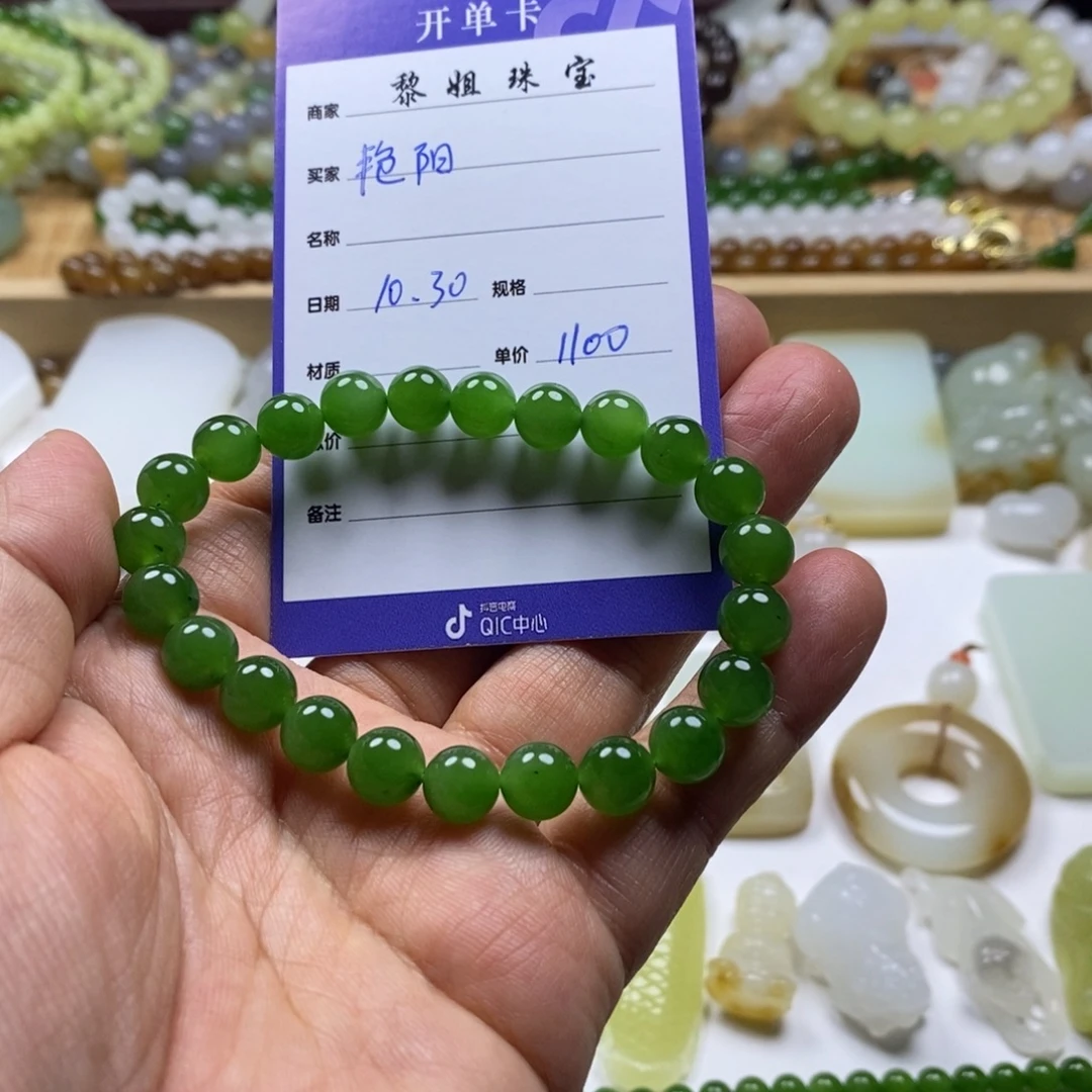 艳***照和田玉未镶嵌颈饰