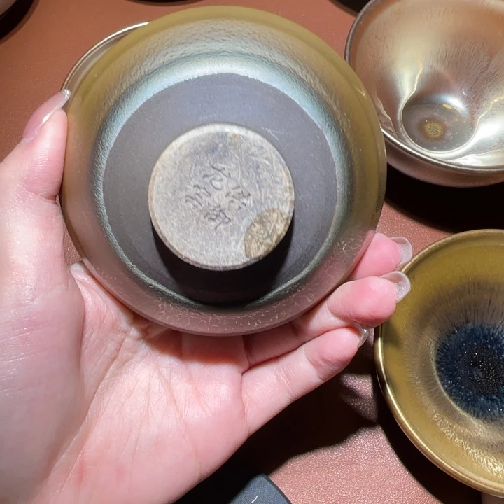 大***鱼茶盏纯手工真柴烧建盏74