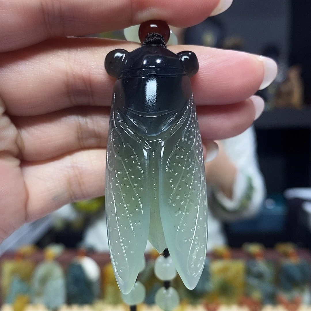 未镶嵌岫玉挂件吊坠项链