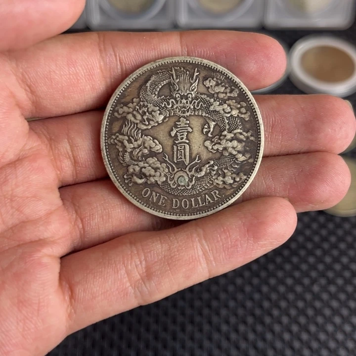 金属大头龙洋船洋工艺品