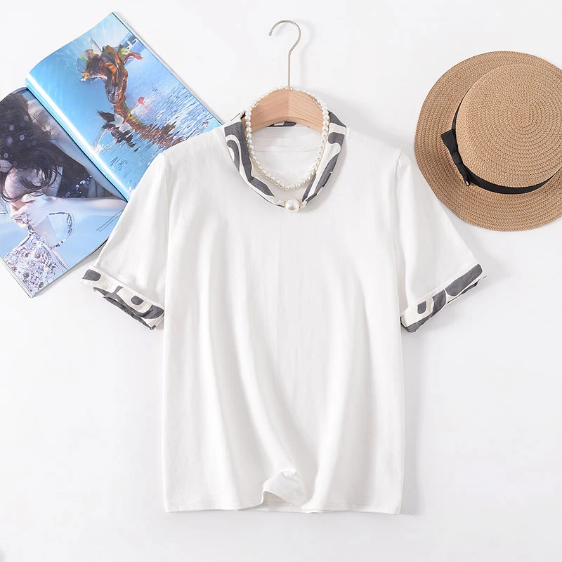 【珠光絮语】 双袖棉T恤