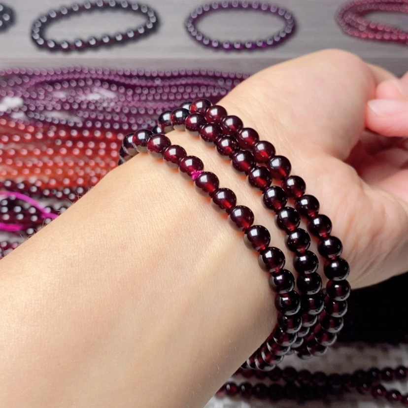 【闪购商品】手链未镶嵌石榴石Q***nk5.5