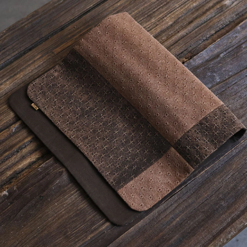 【慢蓝】小方块四拼茶席58*34（慢蓝S0078）