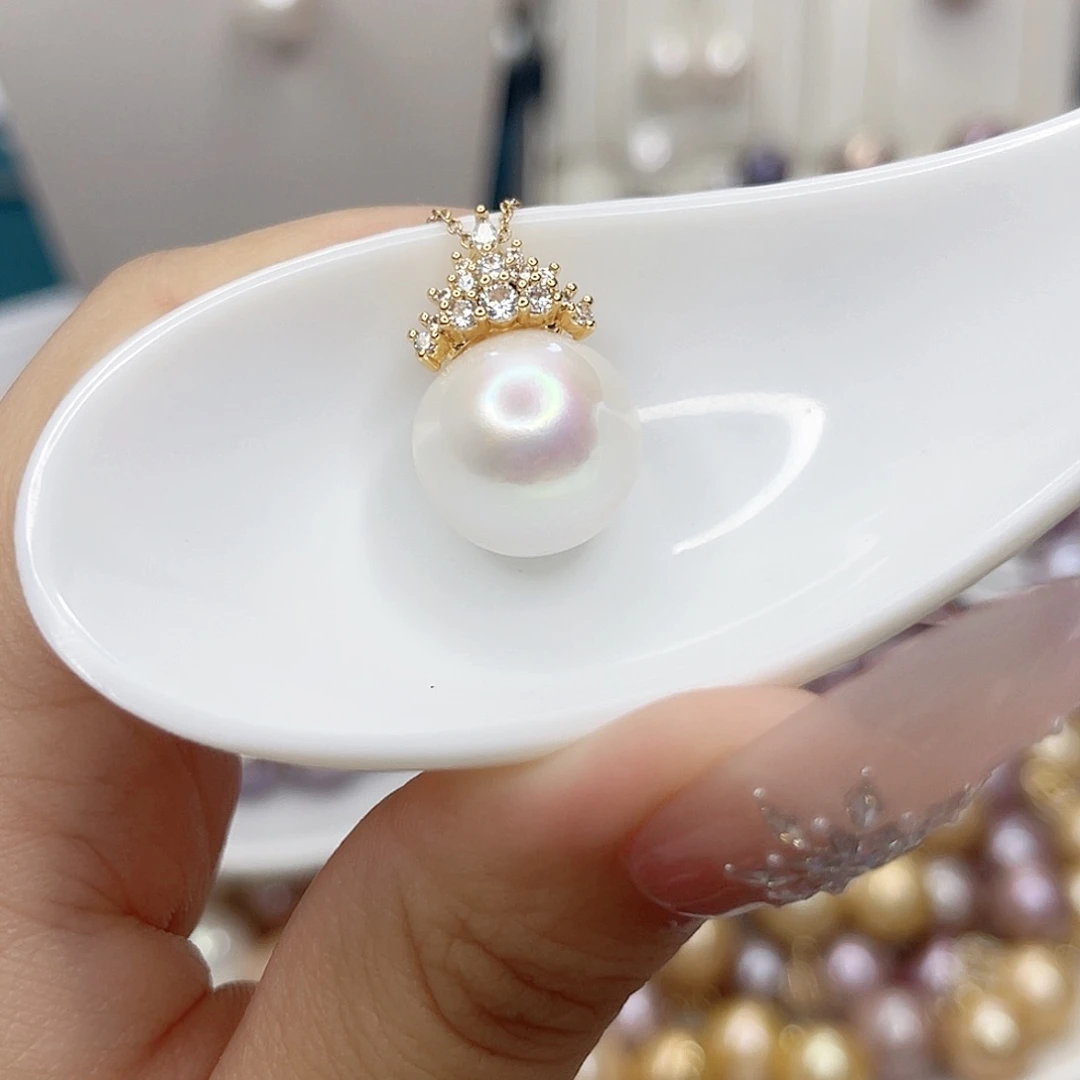 淡水珍珠合金吊坠(赠链)