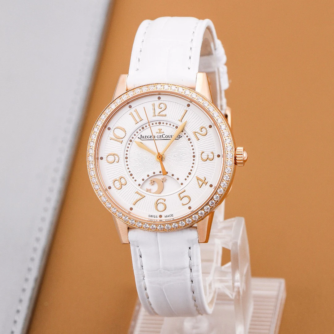 99新 Jaeger-LeCoultre/积家 3442440约会系列，机械女表，34mm18K